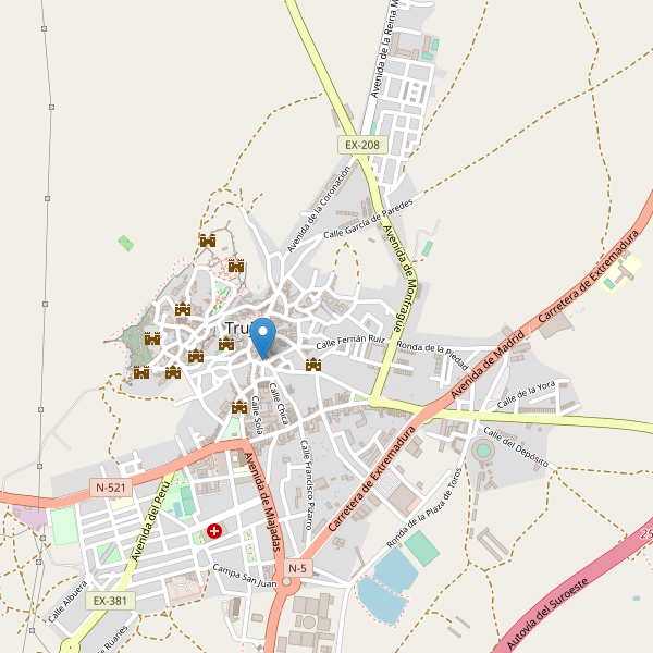 Mapa de zapatos en Trujillo Thumbnail