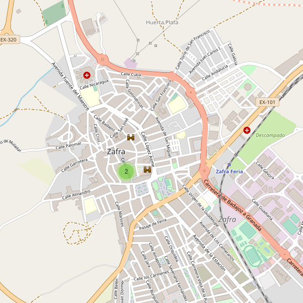 Mapa de zapatos en Zafra Thumbnail