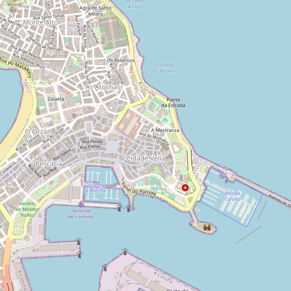 Thumbnail Mapa de A Coruña