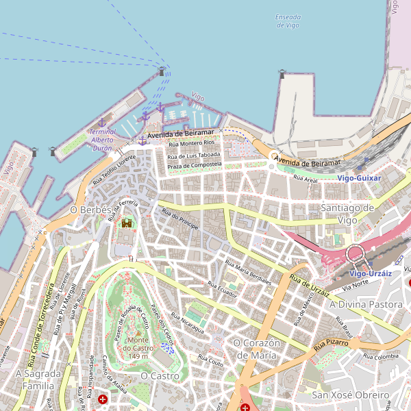Thumbnail Mapa de Vigo