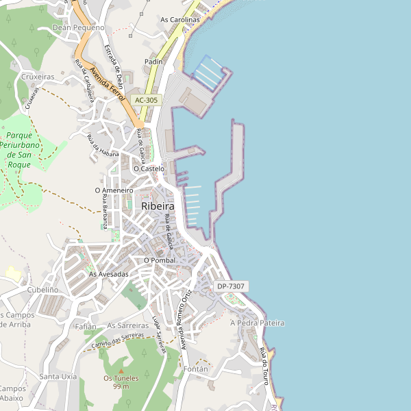 Mapa de aseos en Ribeira Thumbnail