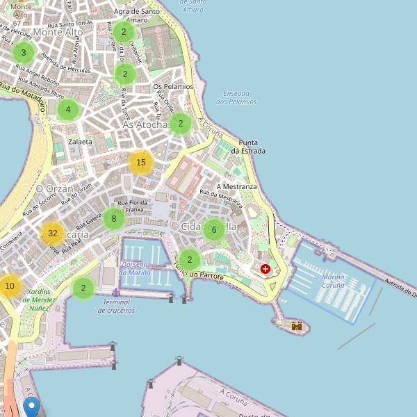 Mapa de bares en A Coruña Thumbnail