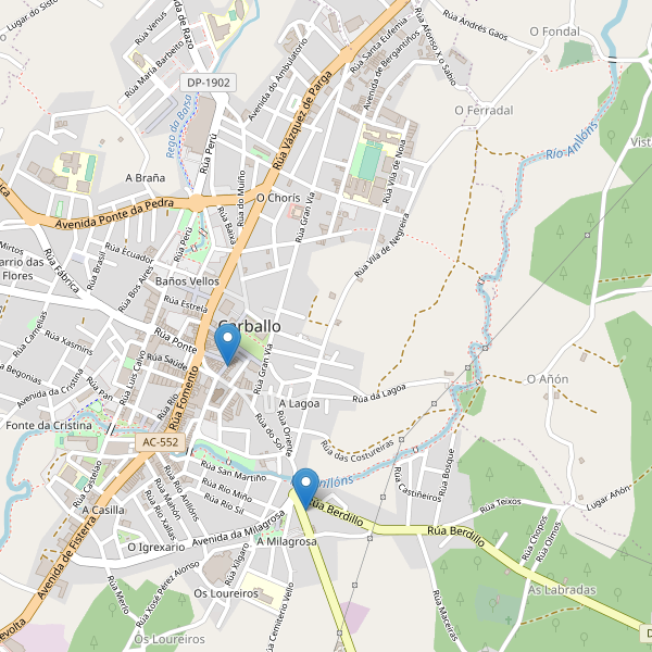 Mapa de bares en Carballo (C) Thumbnail