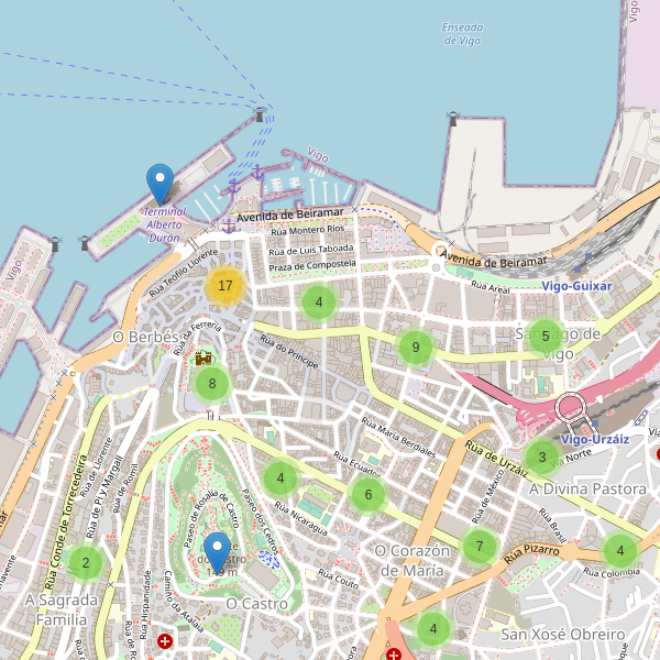Mapa de bares en Vigo Thumbnail