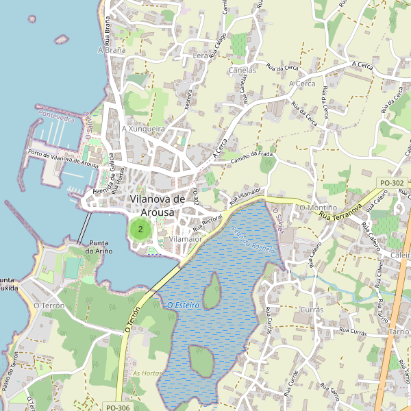 Mapa de cajeros-automaticos en Vilanova de Arousa Thumbnail
