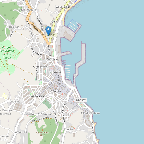 Thumbnail Mapa de cines en Ribeira