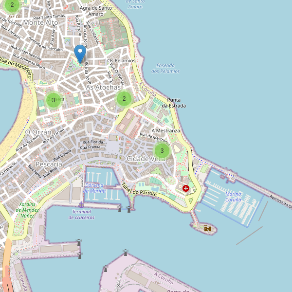 Mapa de escuelas en A Coruña Thumbnail