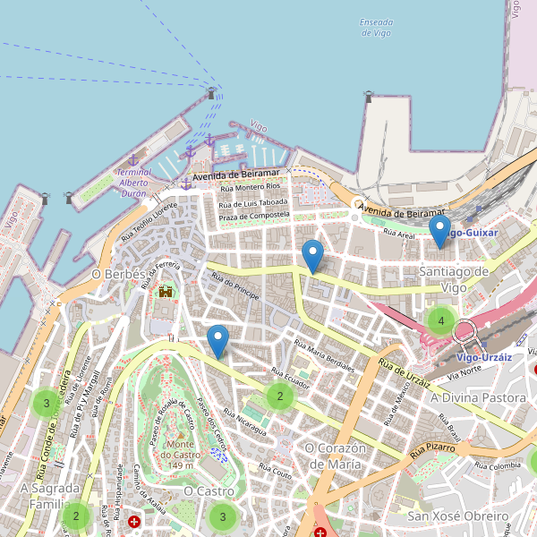 Mapa de escuelas en Vigo Thumbnail