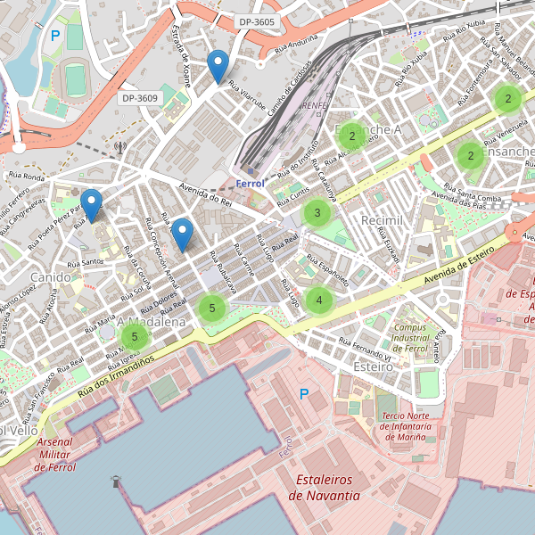 Thumbnail Mapa de farmacias en Ferrol