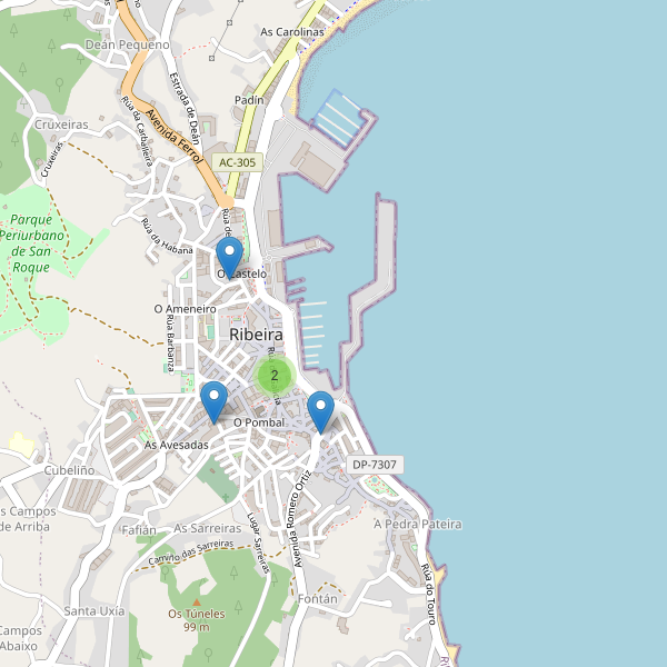 Thumbnail Mapa de farmacias en Ribeira