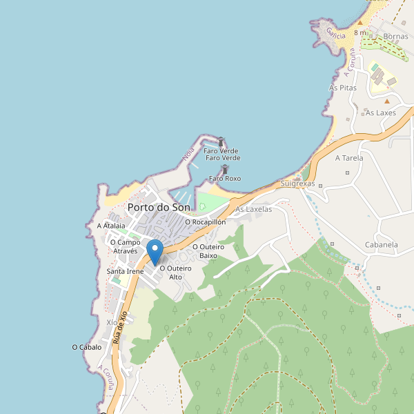 Thumbnail Mapa de hoteles en Porto do Son