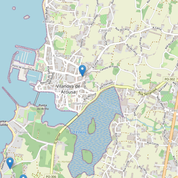 Thumbnail Mapa de hoteles en Vilanova de Arousa