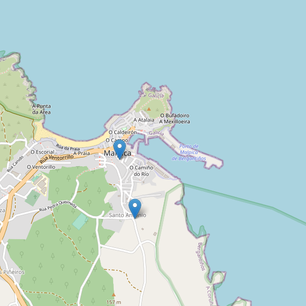 Mapa de iglesias en Malpica Thumbnail