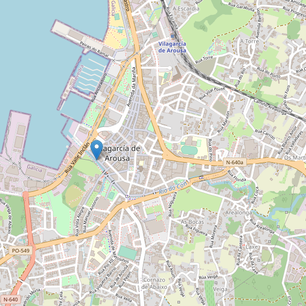 Mapa de mercados en Vilagarcía de Arousa Thumbnail