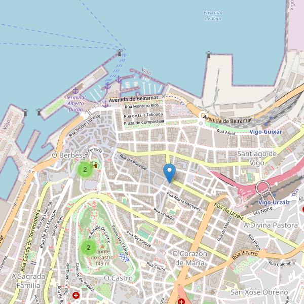 Mapa de monumentos en Vigo Thumbnail