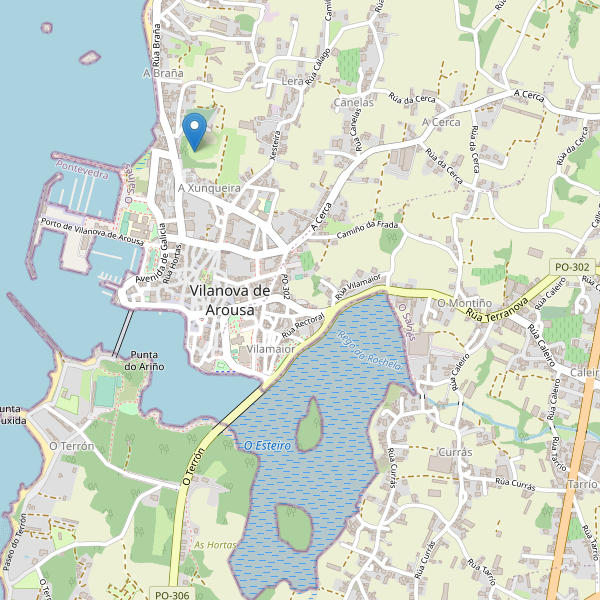 Mapa de monumentos en Vilanova de Arousa Thumbnail
