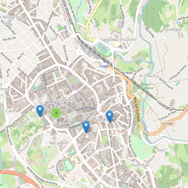 Thumbnail Mapa de museos en Lugo