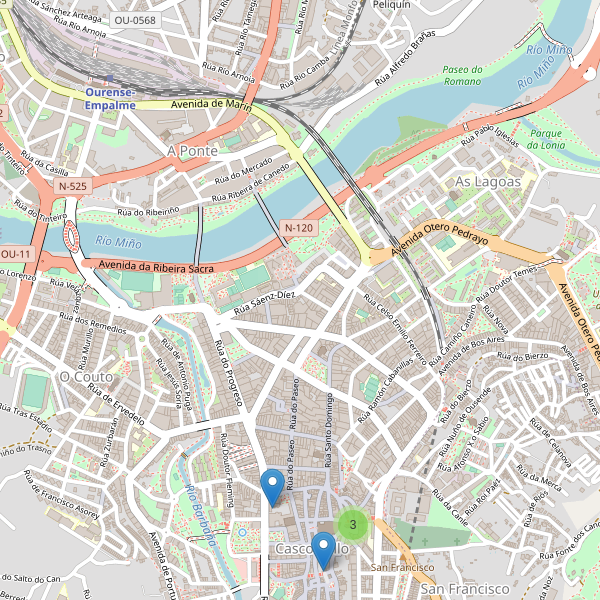 Thumbnail Mapa de museos en Ourense
