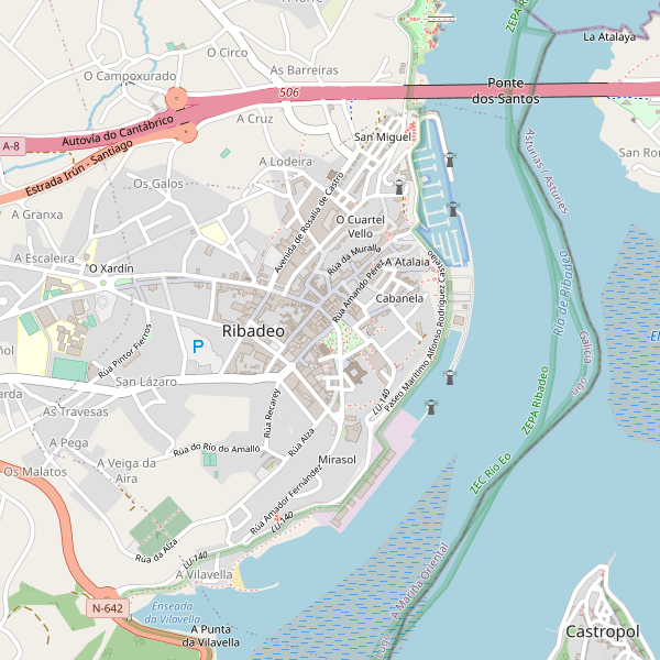 Thumbnail Mapa de museos en Ribadeo