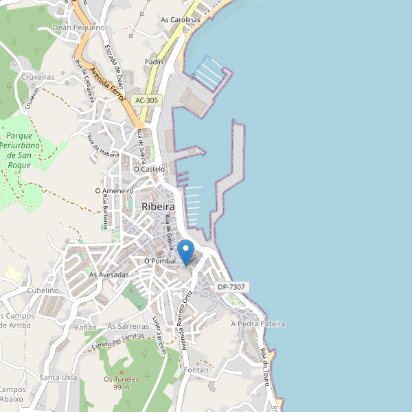 Thumbnail Mapa de museos en Ribeira