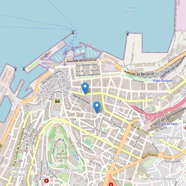 Thumbnail Mapa de museos en Vigo