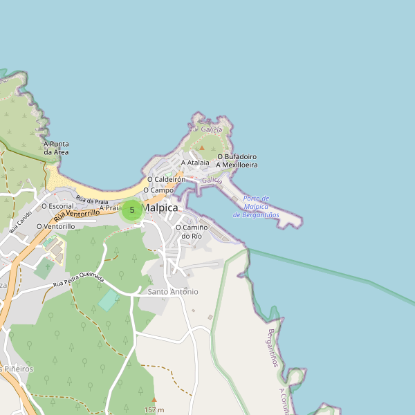 Thumbnail Mapa de restaurantes en Malpica