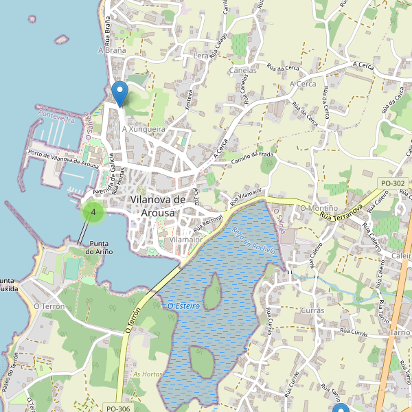 Thumbnail Mapa de restaurantes en Vilanova de Arousa