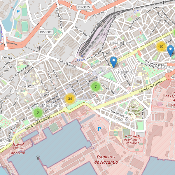 Mapa de ropa en Ferrol Thumbnail
