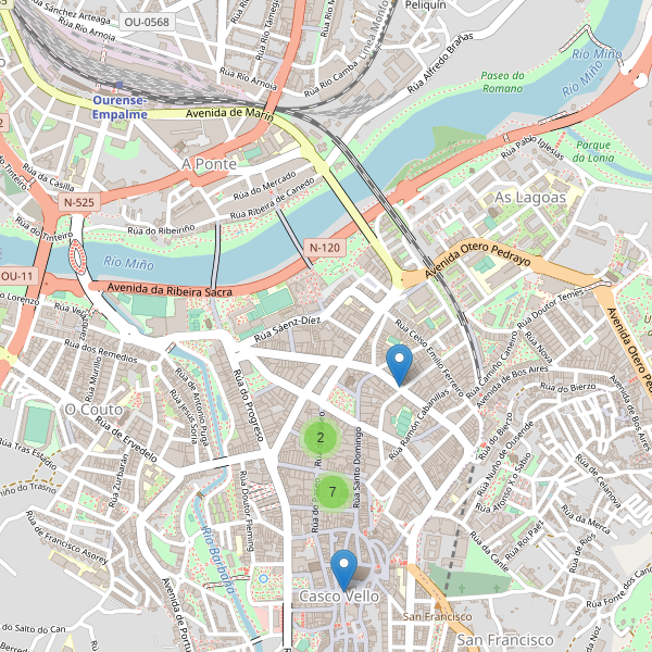 Mapa de ropa en Ourense Thumbnail