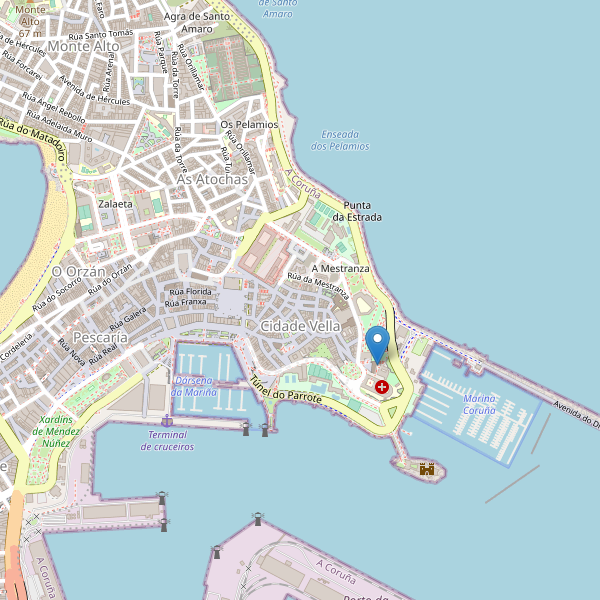 Mapa de sitios-arqueologicos en A Coruña Thumbnail