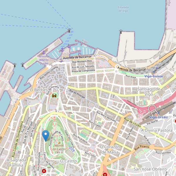 Mapa de sitios-arqueologicos en Vigo Thumbnail