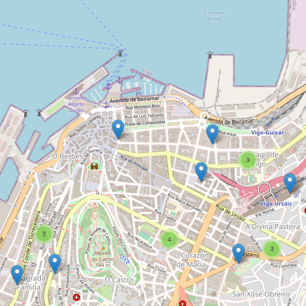 Thumbnail Mapa de supermercados en Vigo