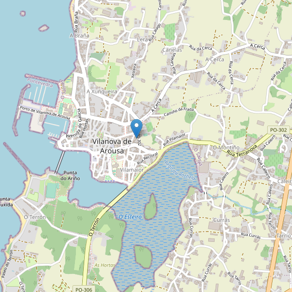 Thumbnail Mapa de supermercados en Vilanova de Arousa