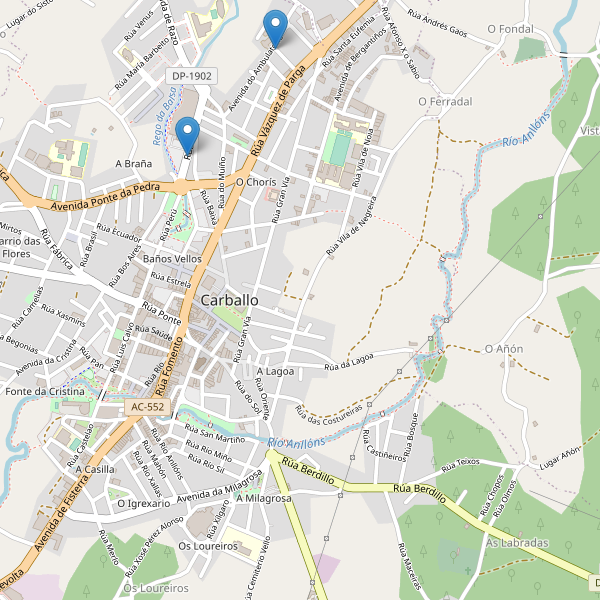 Mapa de taxi en Carballo (C) Thumbnail