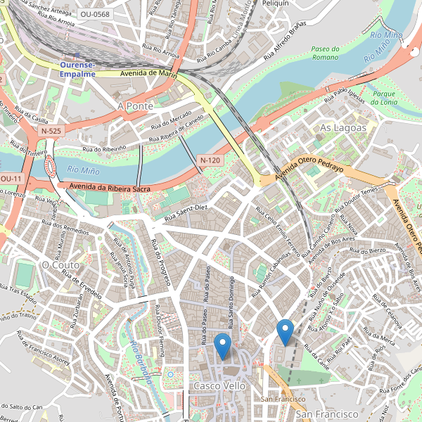 Thumbnail Mapa de teatros en Ourense