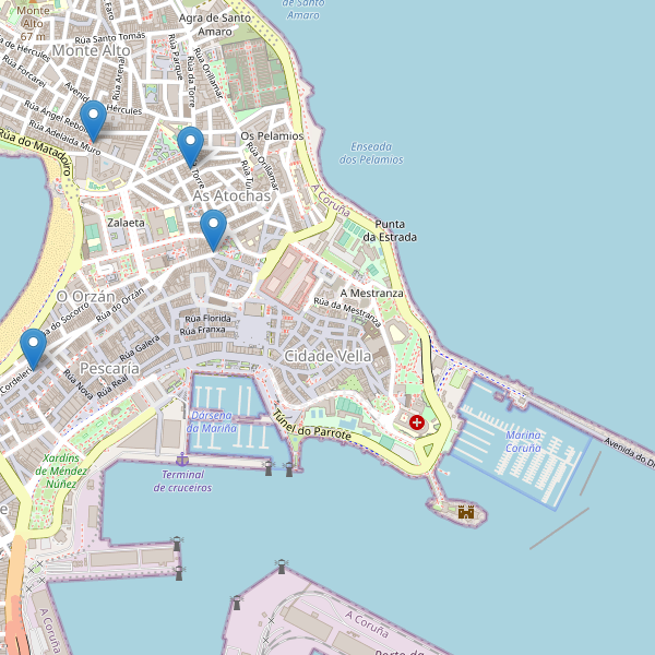 Mapa de telefonos en A Coruña Thumbnail