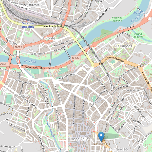 Mapa de telefonos en Ourense Thumbnail