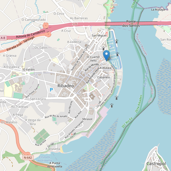 Mapa de telefonos en Ribadeo Thumbnail