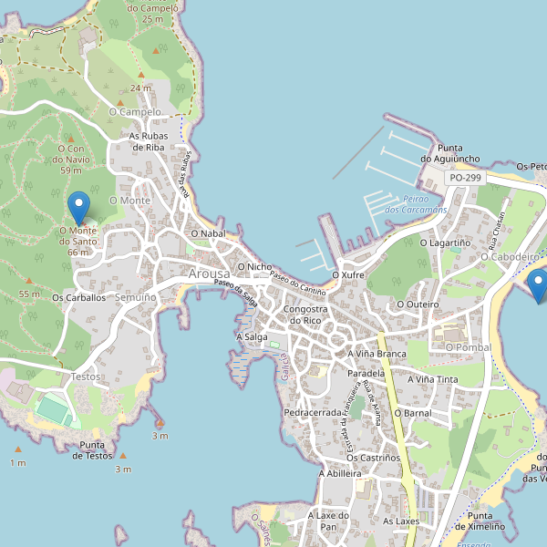 Mapa de vistas en Arousa Thumbnail
