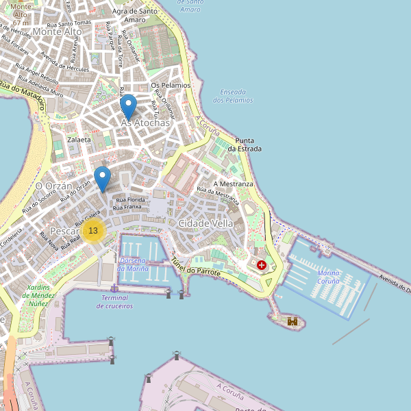Mapa de zapatos en A Coruña Thumbnail