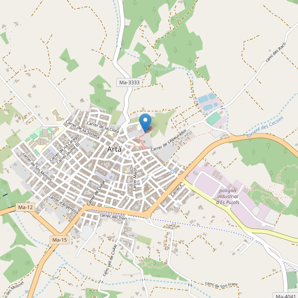 Mapa de aseos en Artà Thumbnail