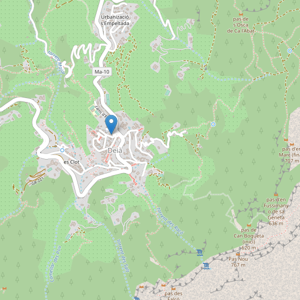 Mapa de aseos en Deià Thumbnail