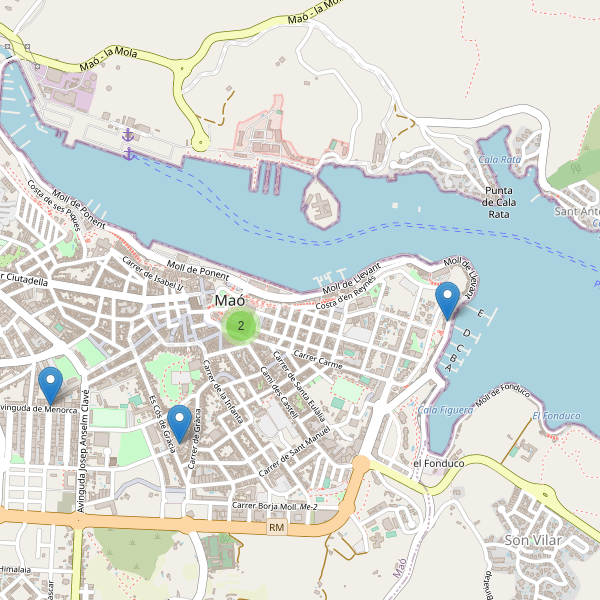 Mapa de aseos en Maó Thumbnail