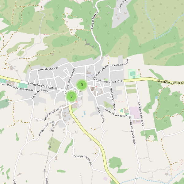 Mapa de bares en Calvià Thumbnail