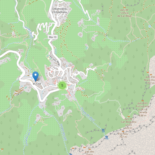 Mapa de bares en Deià Thumbnail