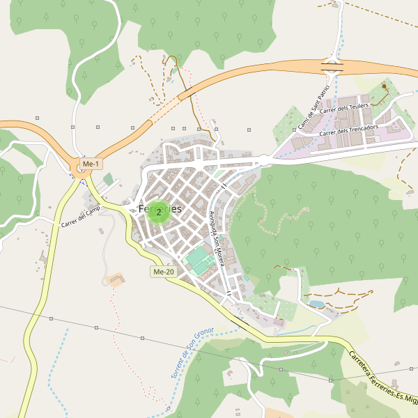 Mapa de bares en Ferreries Thumbnail