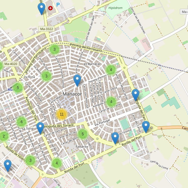 Mapa de bares en Manacor Thumbnail