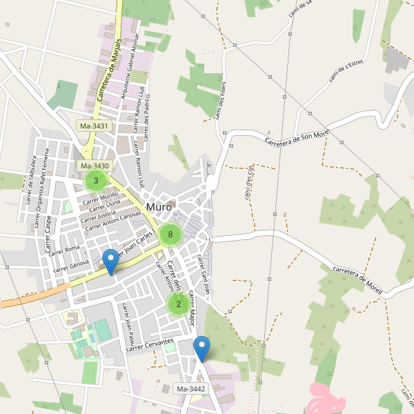 Mapa de bares en Muro Thumbnail