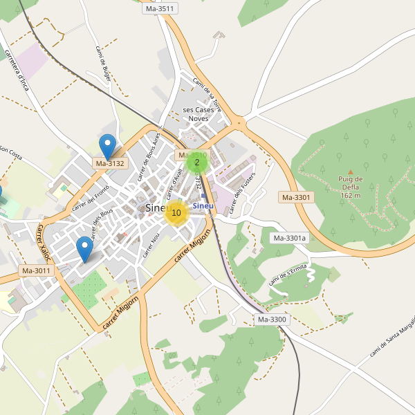 Mapa de bares en Sineu Thumbnail