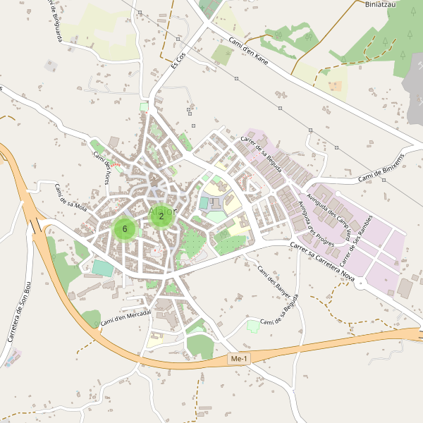 Mapa de cajeros-automaticos en Alaior Thumbnail